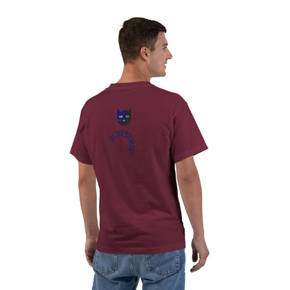 Bluestray Cat Graphic T-Shirt — 'BluesTown' Fashion Tee