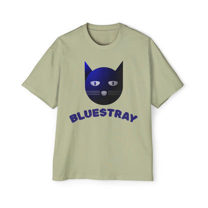 Bluestray Cat Tee — Graphic Men's Oversized T-Shirt