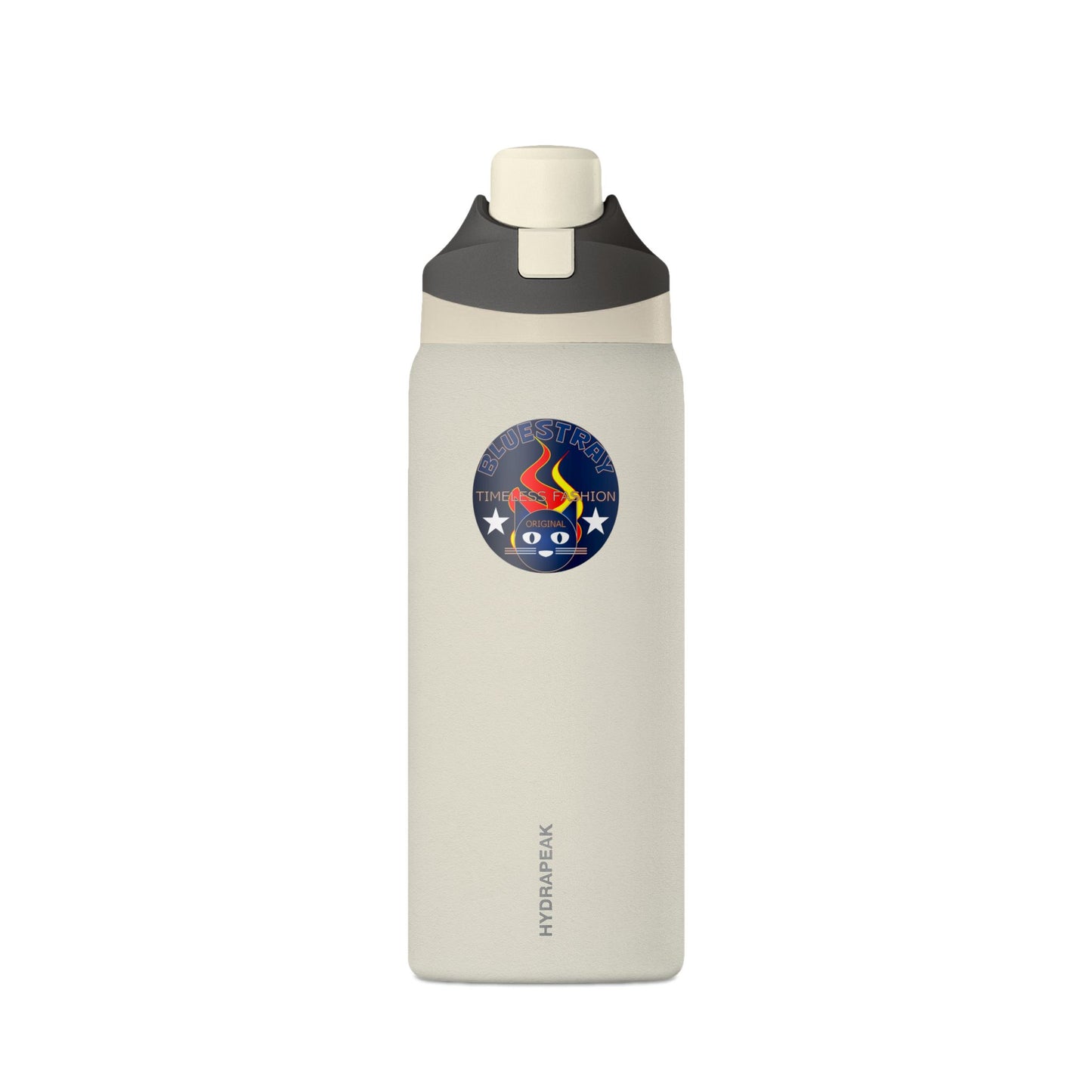Bluestray Oasis 32oz Insulated Water Bottle — Double-Wall Vacuum Sports Flask with Logo