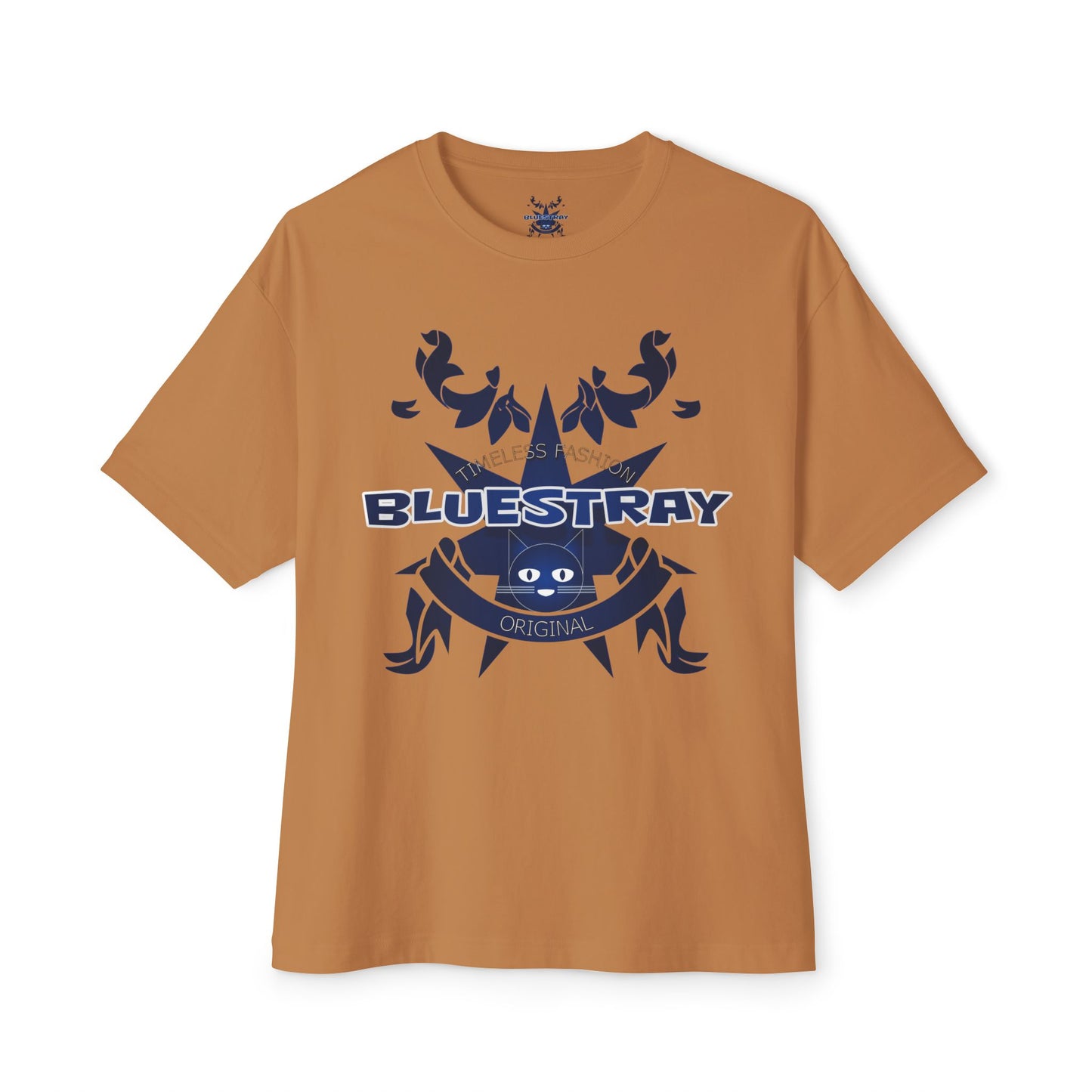 Bluestray Crab Graphic Tee — Oversized Boxy T‑Shirt