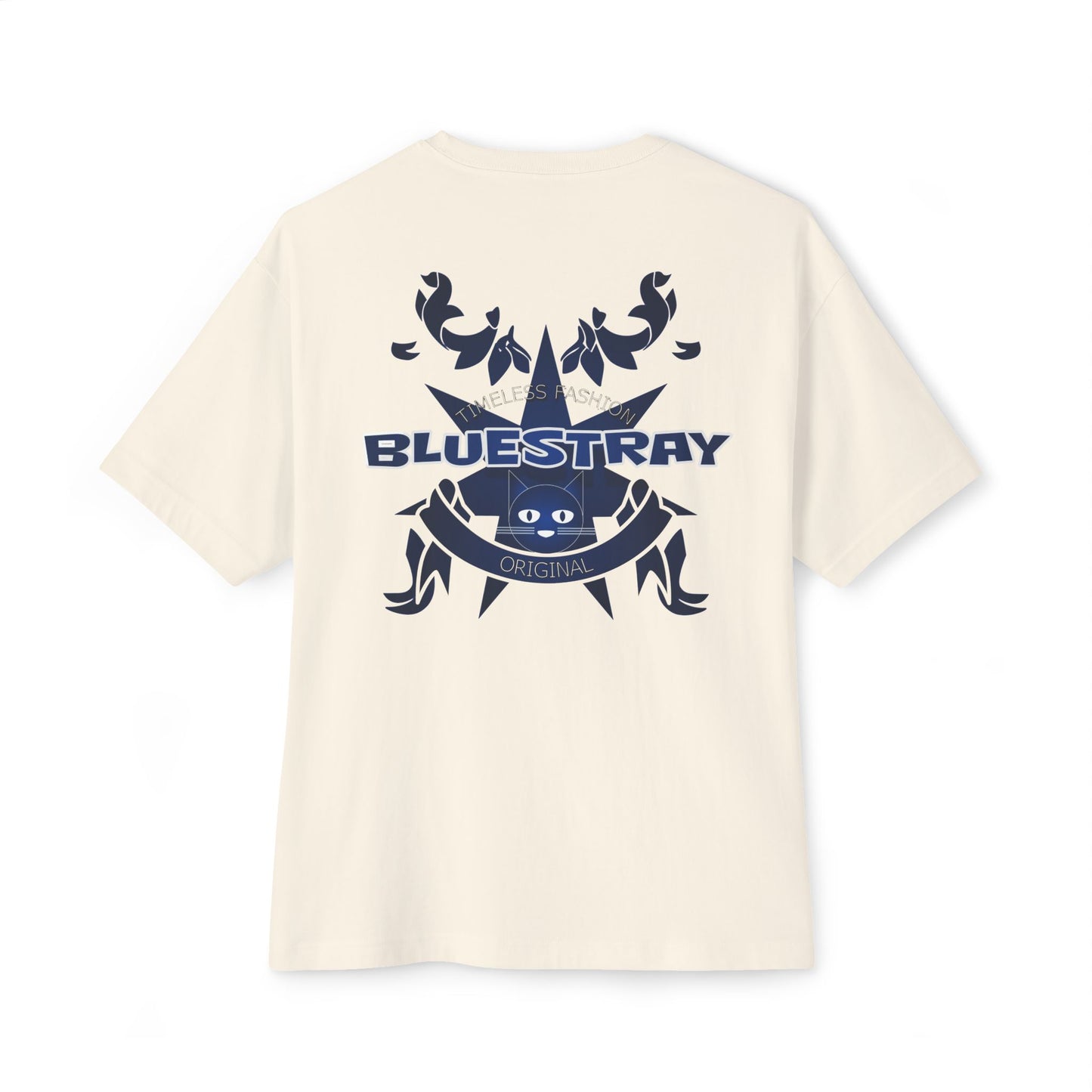 Bluestray Crab Graphic Tee — Oversized Boxy T‑Shirt