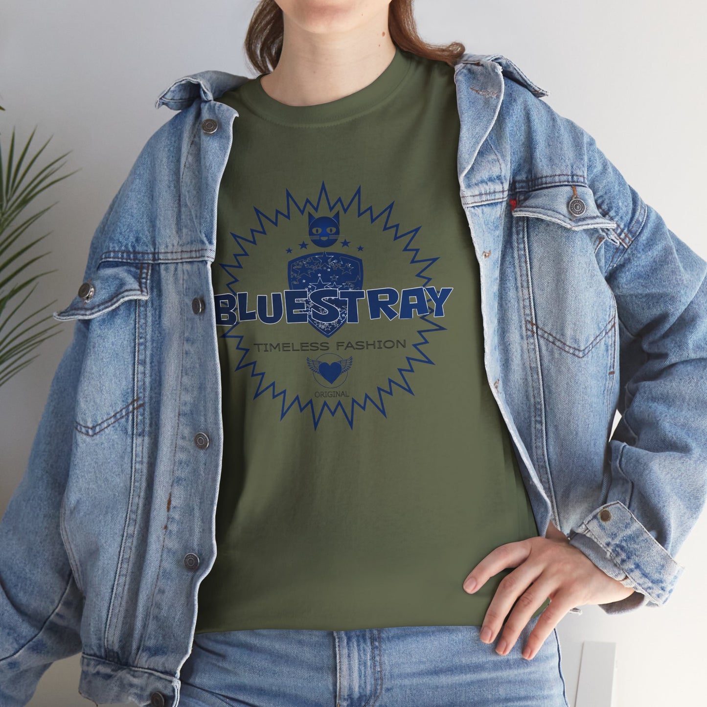 Bluestray Vintage Logo Tee — Timeless Fashion Graphic T-Shirt