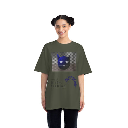 Bluestray Cat Graphic T-Shirt — 'BluesTown' Fashion Tee