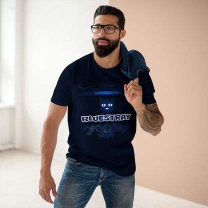 Bluestray Graphic Tee — Retro Cat Logo T-Shirt