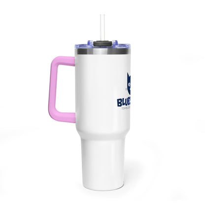 40oz Vacuum Tumbler — Bluestray Cat Logo Insulated Travel Mug