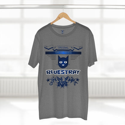 Bluestray Graphic Tee — Retro Cat Logo T-Shirt