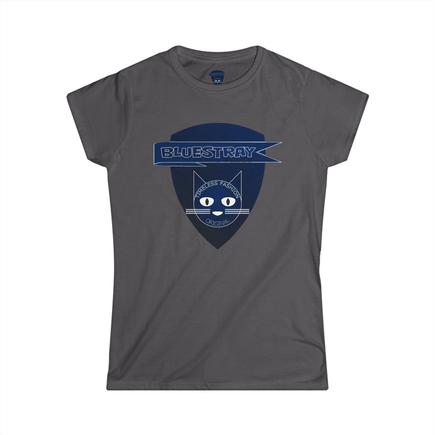 Bluestray Cat Logo Tee — Women's Graphic T-Shirt