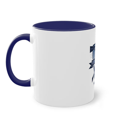 Bluestray Cat Crest Coffee Mug — Two-Tone 11oz