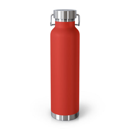 22oz Copper Bluestray Vacuum Bottle — Retro Campfire Logo Insulated Water Bottle